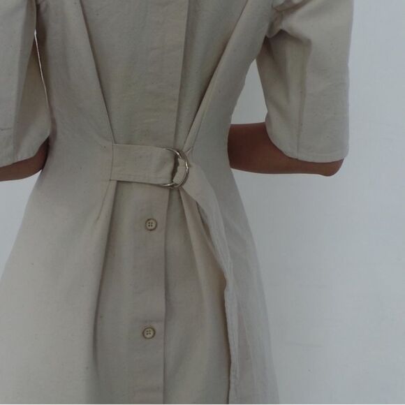 Caron Callahan Mattie dress indigo pique - Picture 8 of 16